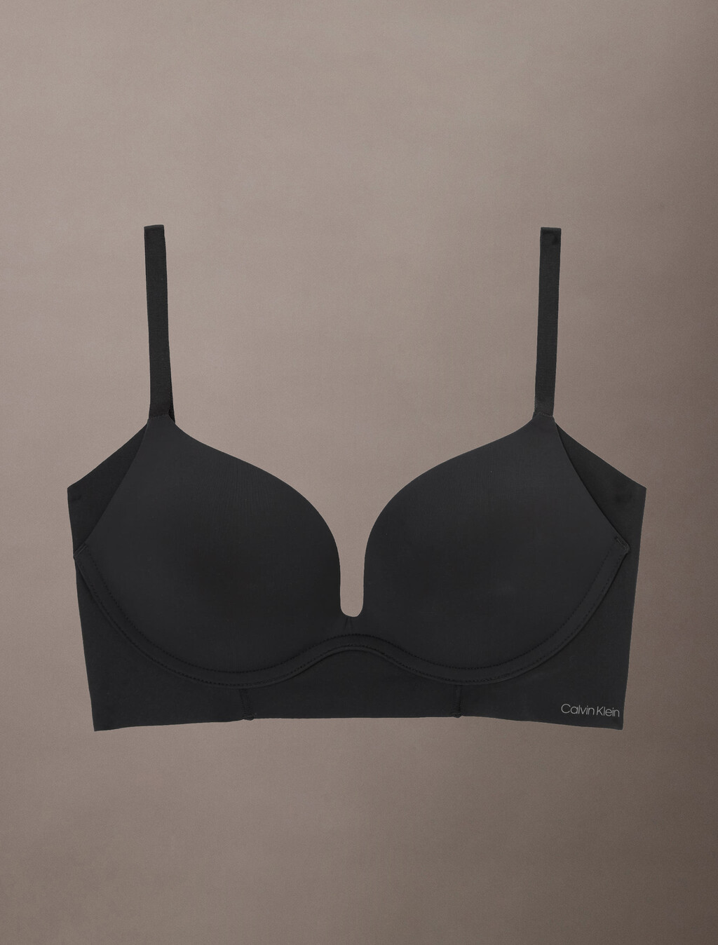 Invisibles Push Up Plunge Bra, Black, hi-res