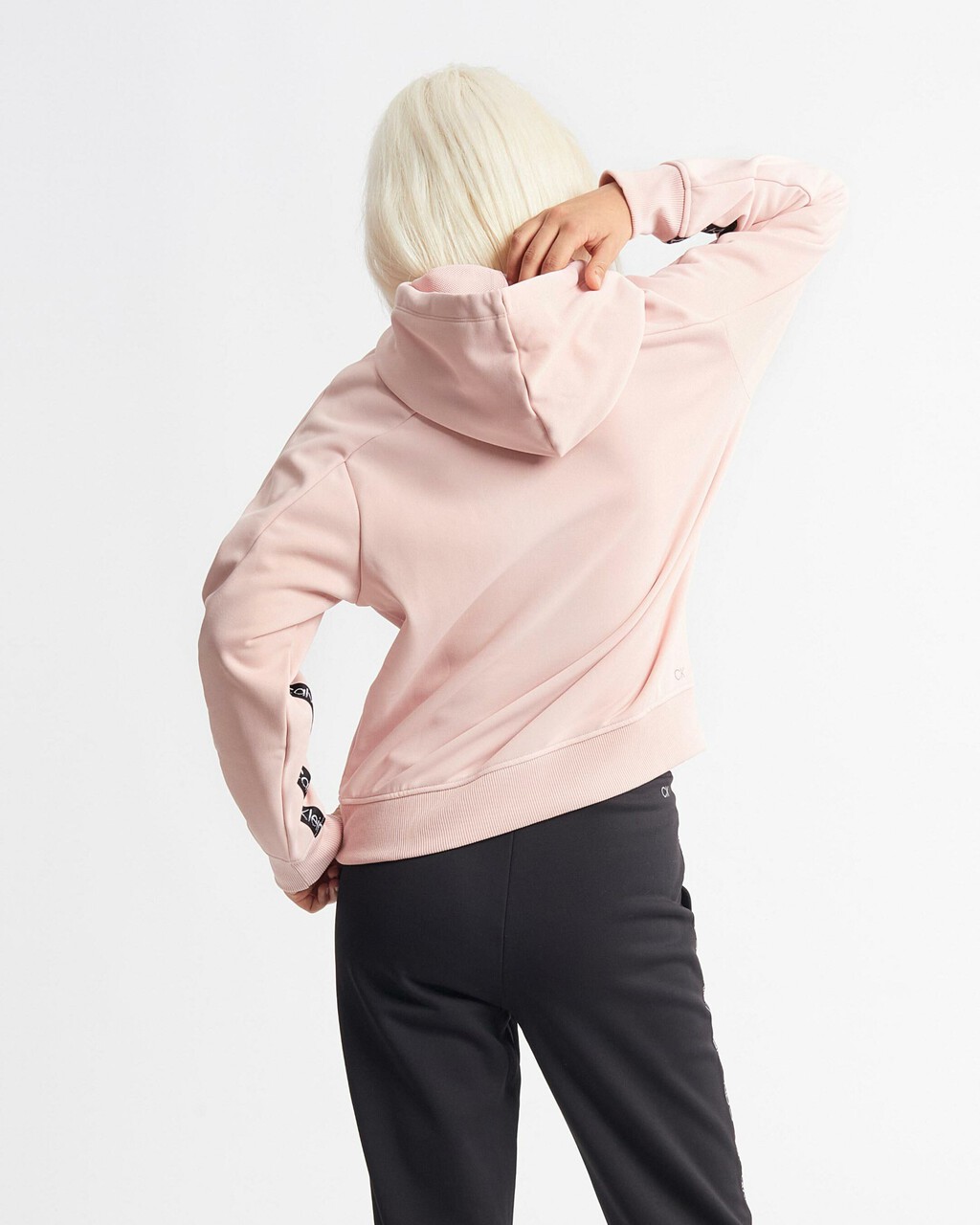 ACTIVE ICON OVERSIZED HOODIE, SILVER PINK, hi-res