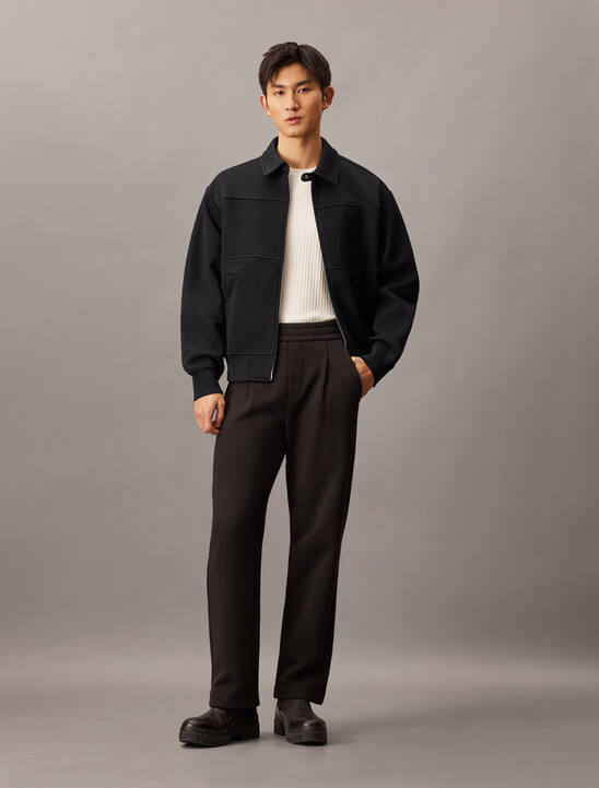 Twill Zip Up Jacket