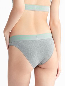 Athletic Cotton Tanga, Medium Grey Heather, hi-res