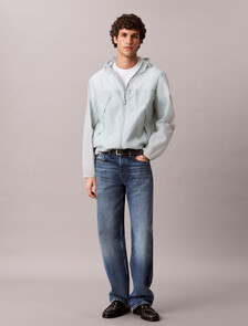 Nylon Hood Packable Jacket, Green Shade, hi-res