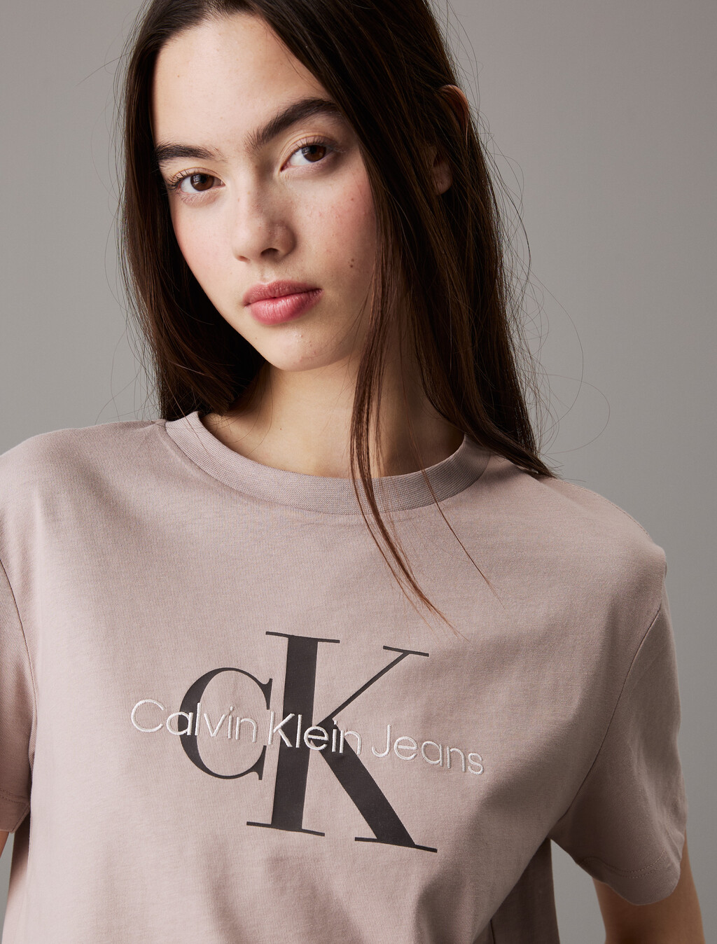 Monogram T-shirt, Goat, hi-res