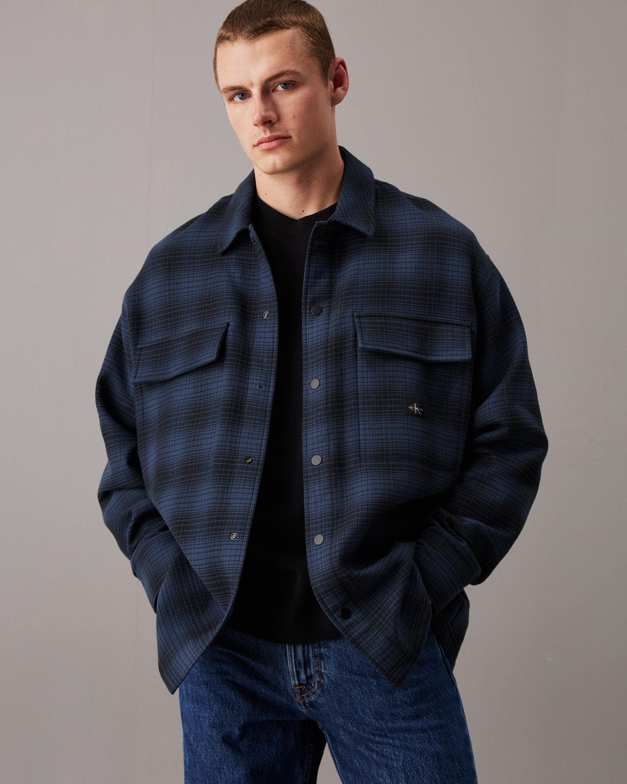 Formal shirt jacket top