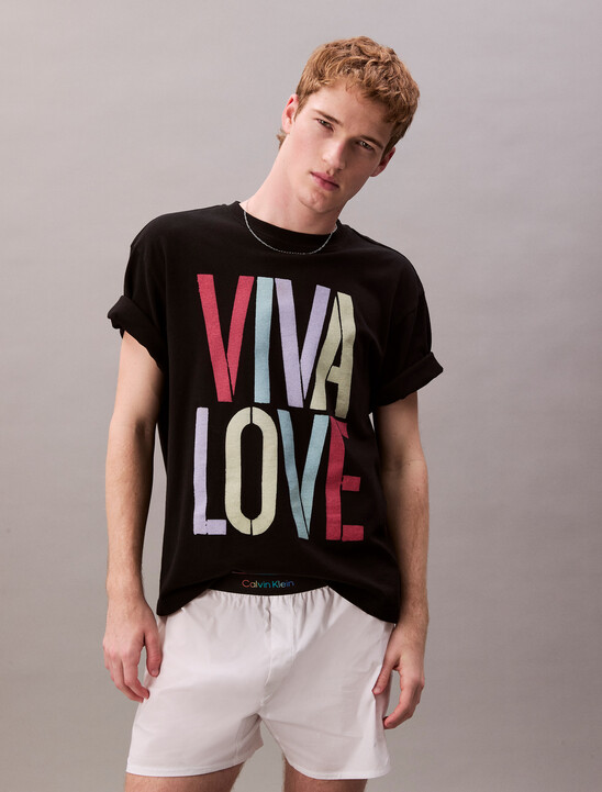 Pride Viva Love Graphic Relaxed T-Shirt