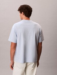 Relaxed Logo Appliqu&eacute; T-shirt, Breezy Blue, hi-res