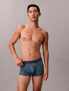 Low Rise Trunks - Micro Stretch Cooling, PEN MARK STRIPE_DARK DENIM, hi-res
