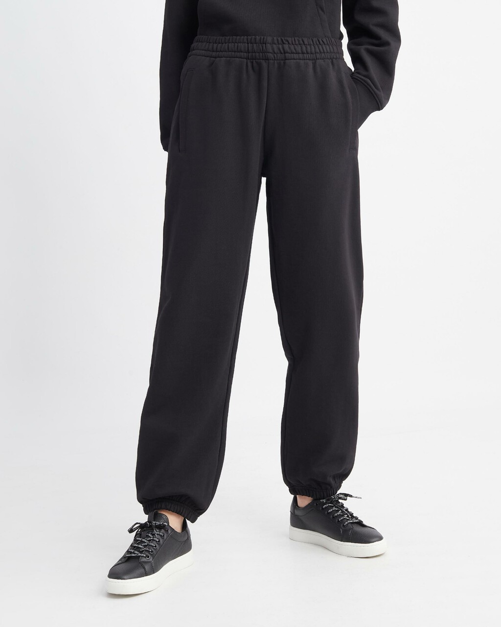 CK HERO FLEECE JOGGERS, Black Beauty, hi-res