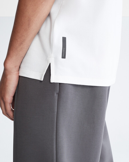 Calvin Klein Move Zip Up Polo