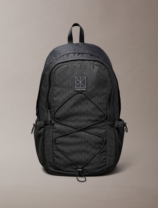 Water-Repellent Ripstop Logo Backpack