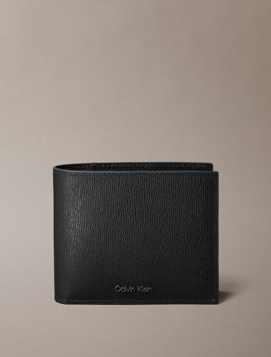 Saffiano Billfold & Coin Wallet