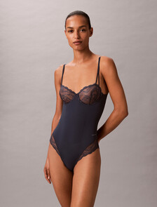 Sensual Stretch Lace Bodysuit, Speakeasy, hi-res