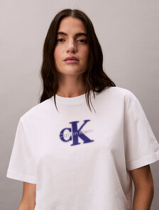 Relaxed Graphic Logo T-shirt, Bright White, hi-res