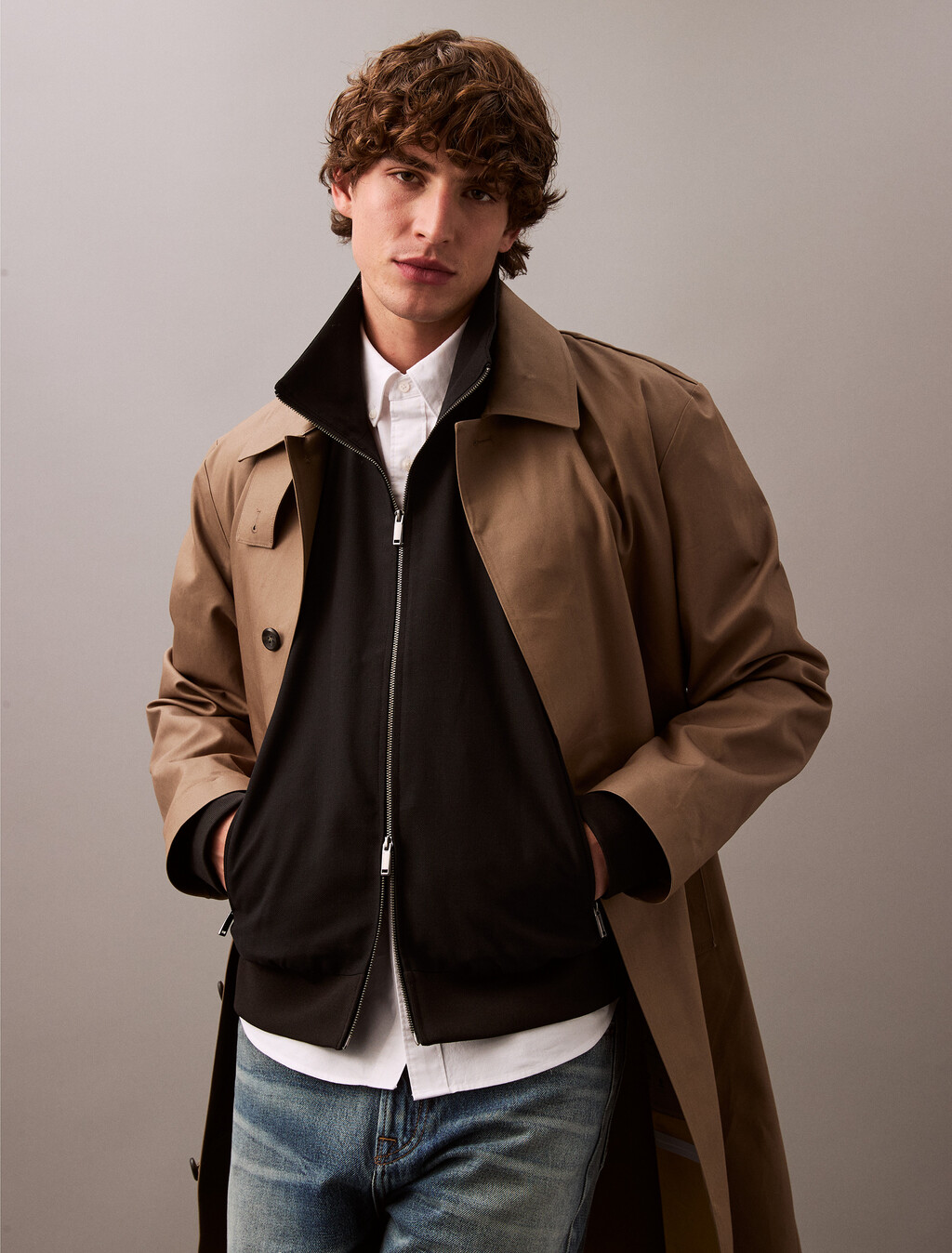 Relaxed Track Jacket, Dark Sapphire, hi-res