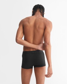 Effect Micro Low Rise Trunks, Black, hi-res