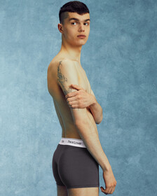 MODERN COTTON THIS IS LOVE TRUNKS, Forged Iron, hi-res