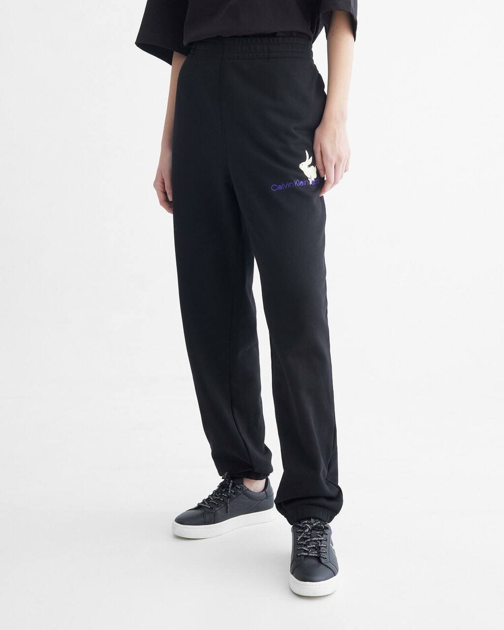 Year Of The Rabbit Sweatpants, CK BLACK, hi-res
