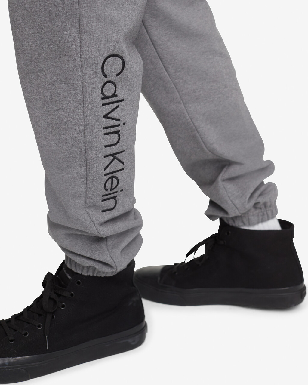 STANDARD LOGO JOGGERS, MEDIUM GREY HEA, hi-res