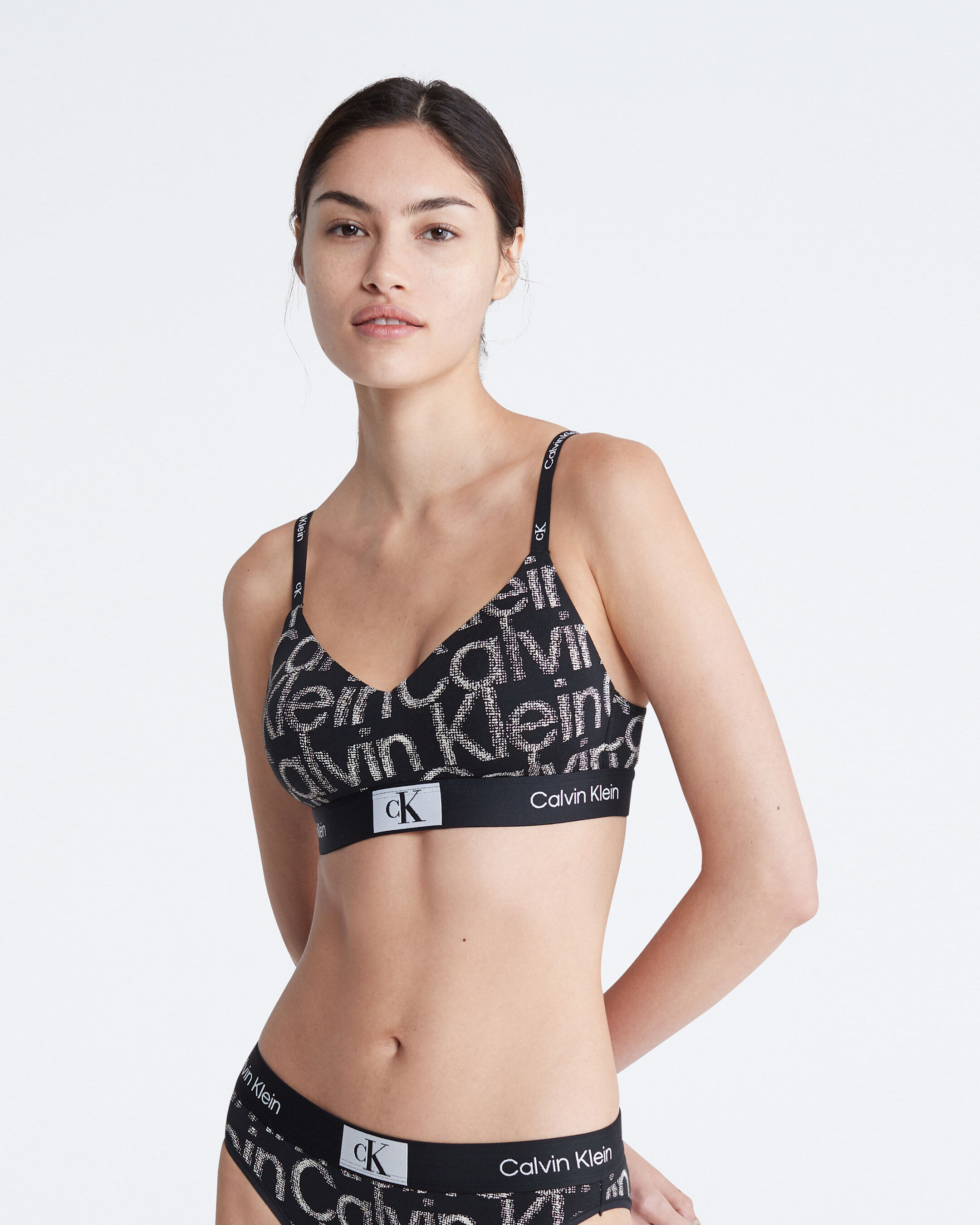 Calvin klein clearance bralette lightly lined