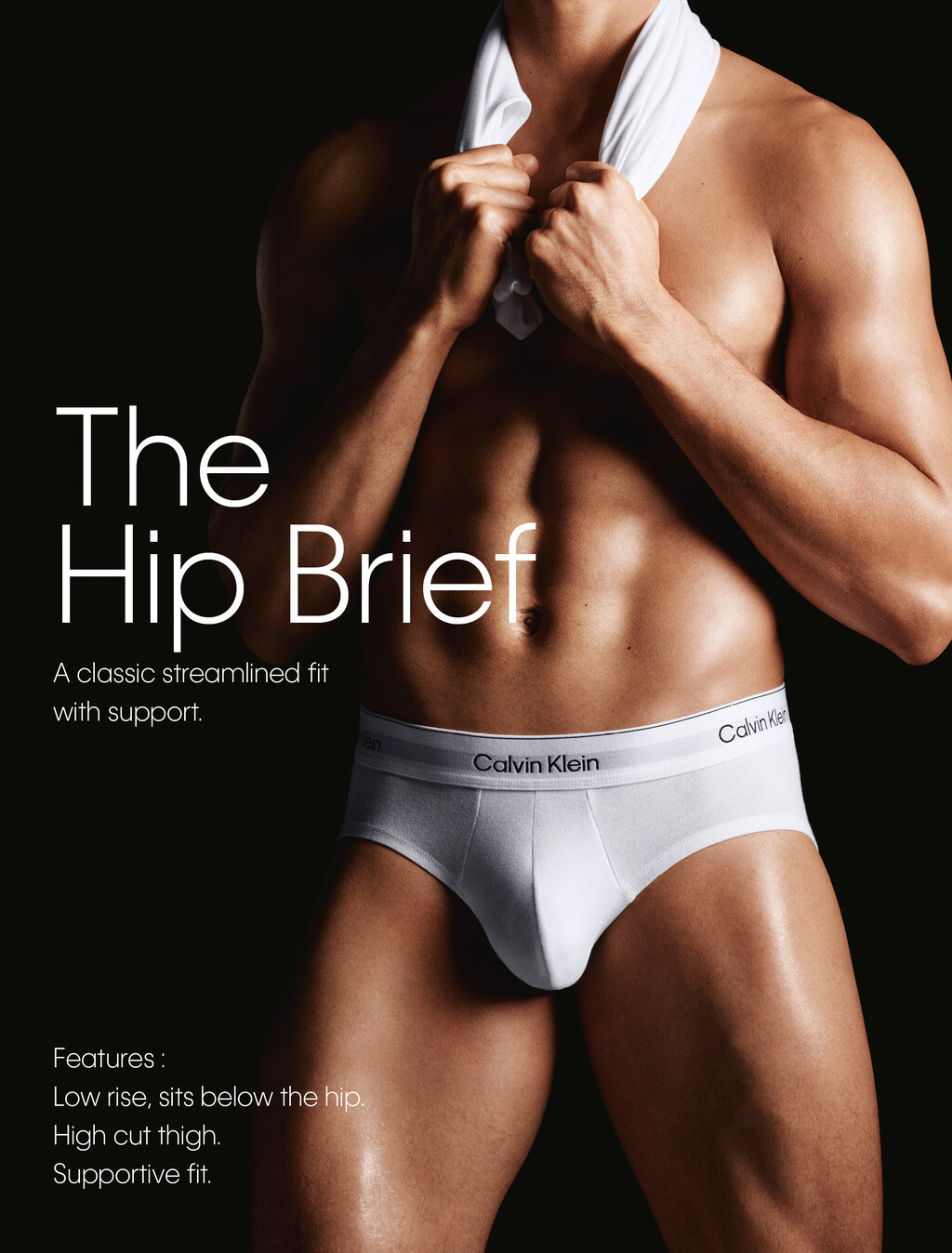 Briefs - Heritage Classic Cotton, Black, hi-res