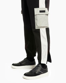 Unisex Color Block Joggers, Ck Black, hi-res