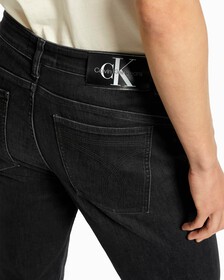 37.5 BODY JEANS WITH LOGO TAG, Black Hanger Logo, hi-res