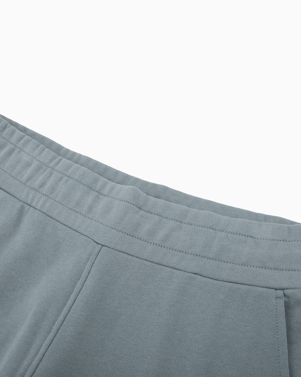 MONOGRAM SWEAT SHORTS, Overcast Grey, hi-res