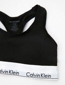 2 Pack Icon Cotton Bralettes, Black/ Black (Legacy OOO), hi-res