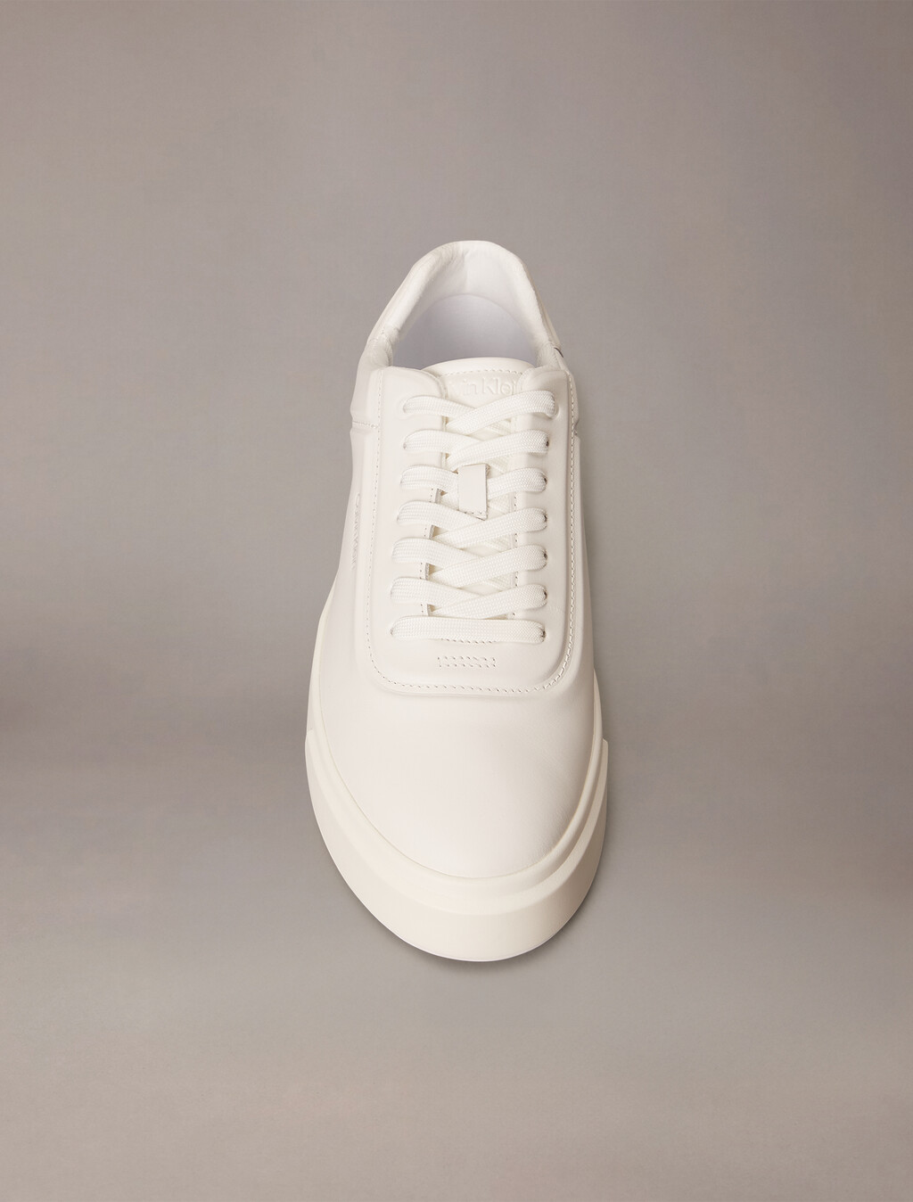 Premier - Leather Signature Trainers, Triple Bright White, hi-res