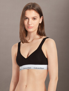 Scoop Back Lightly Lined Bralette, Black (Legacy 001), hi-res