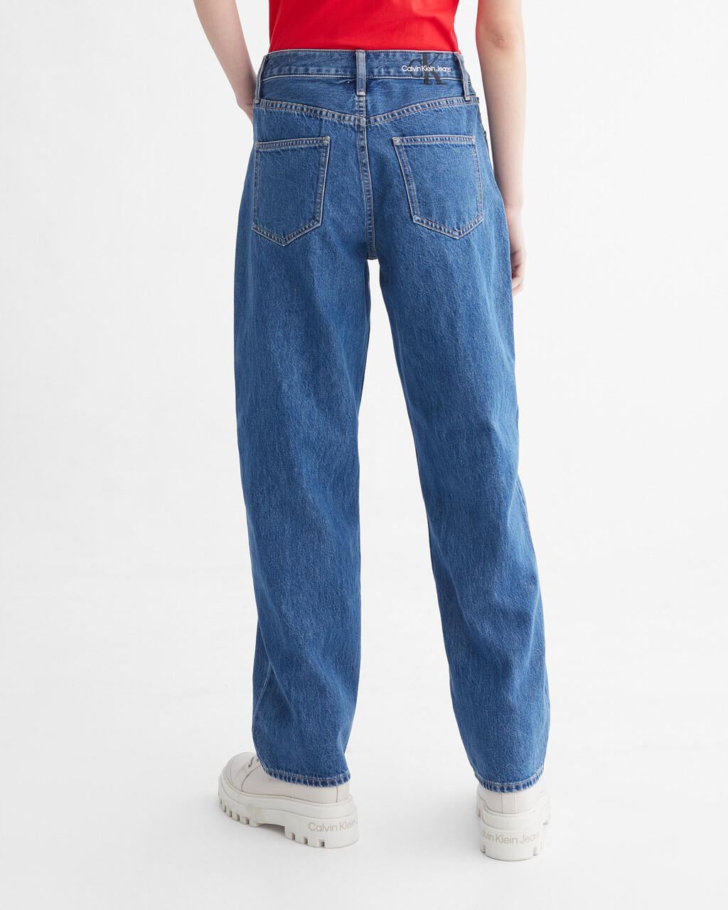 calvin klein straight icon jeans