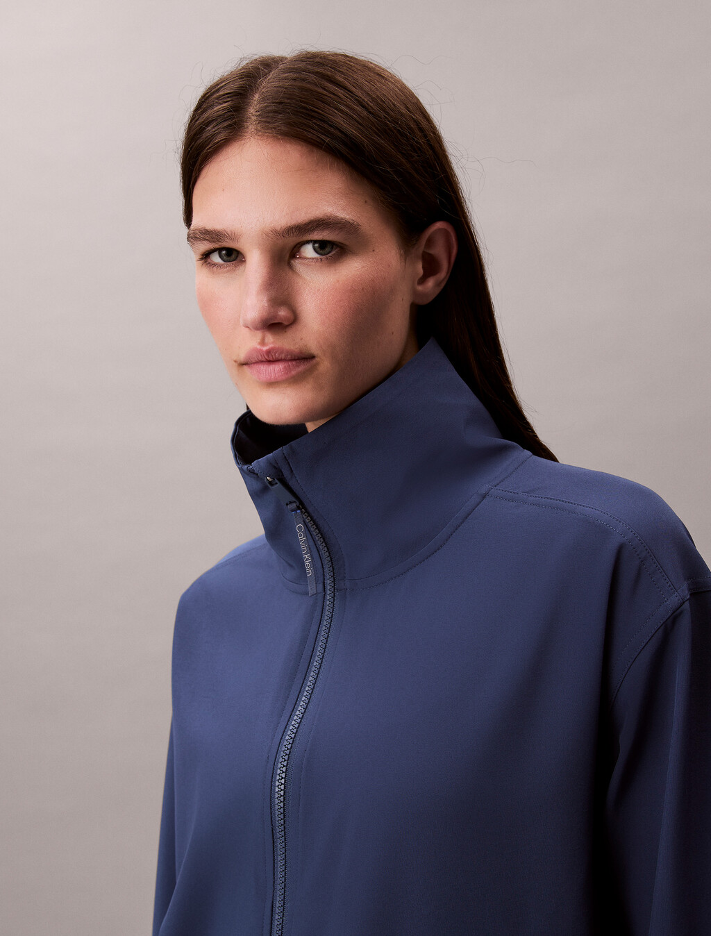 Essentials Modern Sport Windbreaker, Dark Denim, hi-res