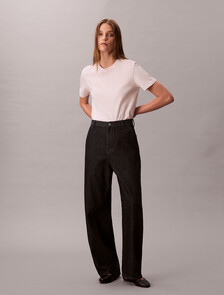 Glossy Metallic Logo T-shirt, Tender Blush, hi-res