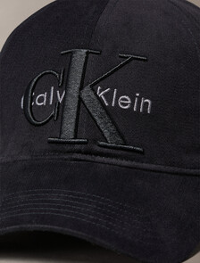 6 Panel Standard Logo Baseball Cap, Ebony, hi-res