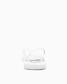 MONOGRAM FLIP FLOPS, Bright White, hi-res