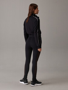 Icon Tricot Zip Thru Jacket, Black Beauty, hi-res