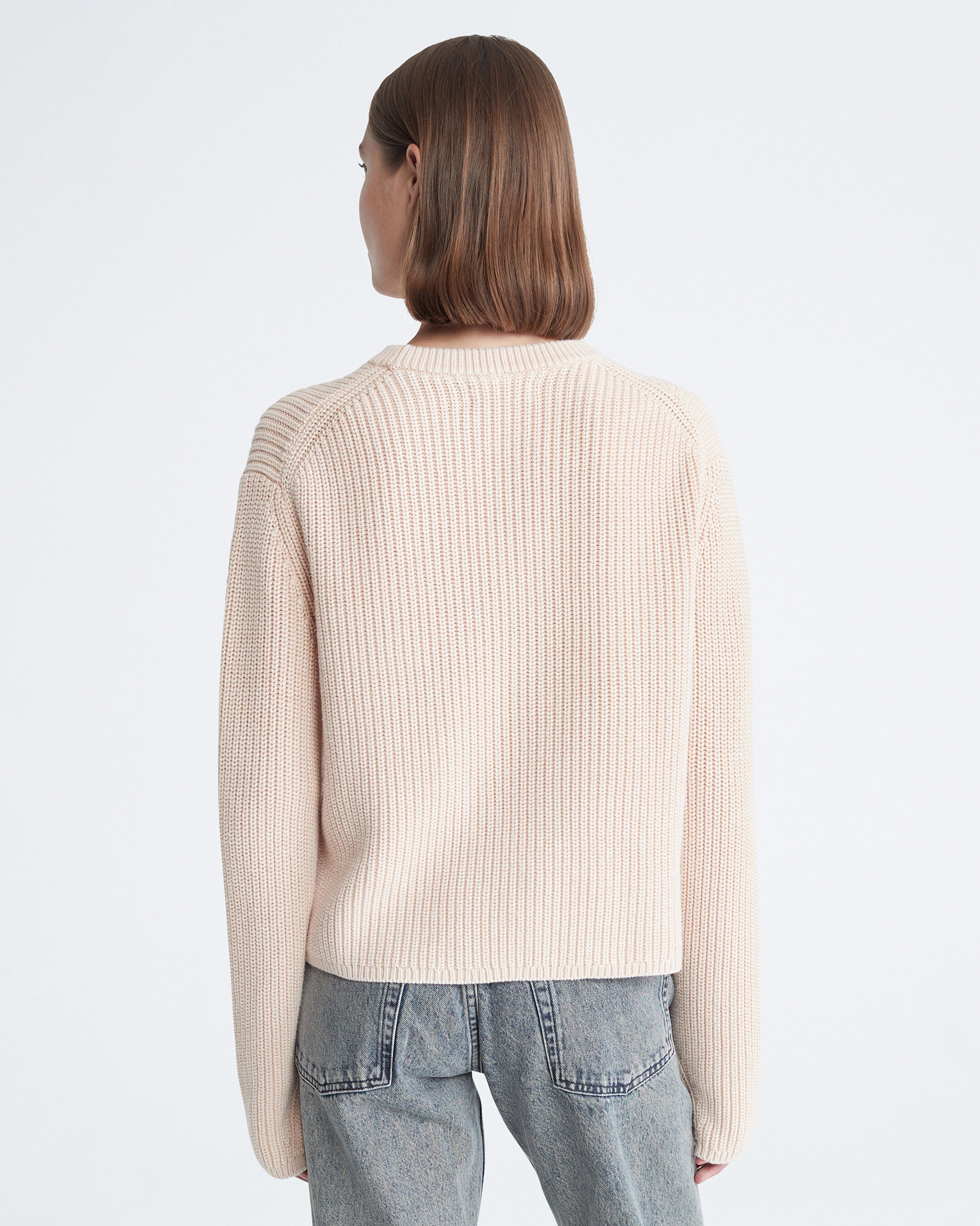 Chunky cotton clearance sweater