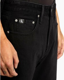 90S LOOSE BLACK ARCHIVAL JEANS, Washed Black, hi-res