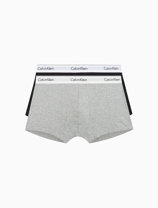 Icon Cotton Stretch Trunks 2 Pack