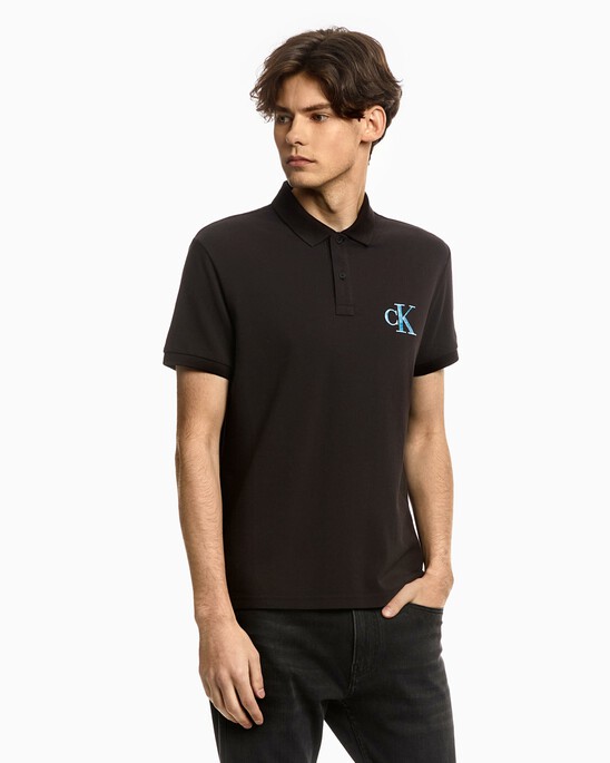 SPLASH MONOGRAM POLO