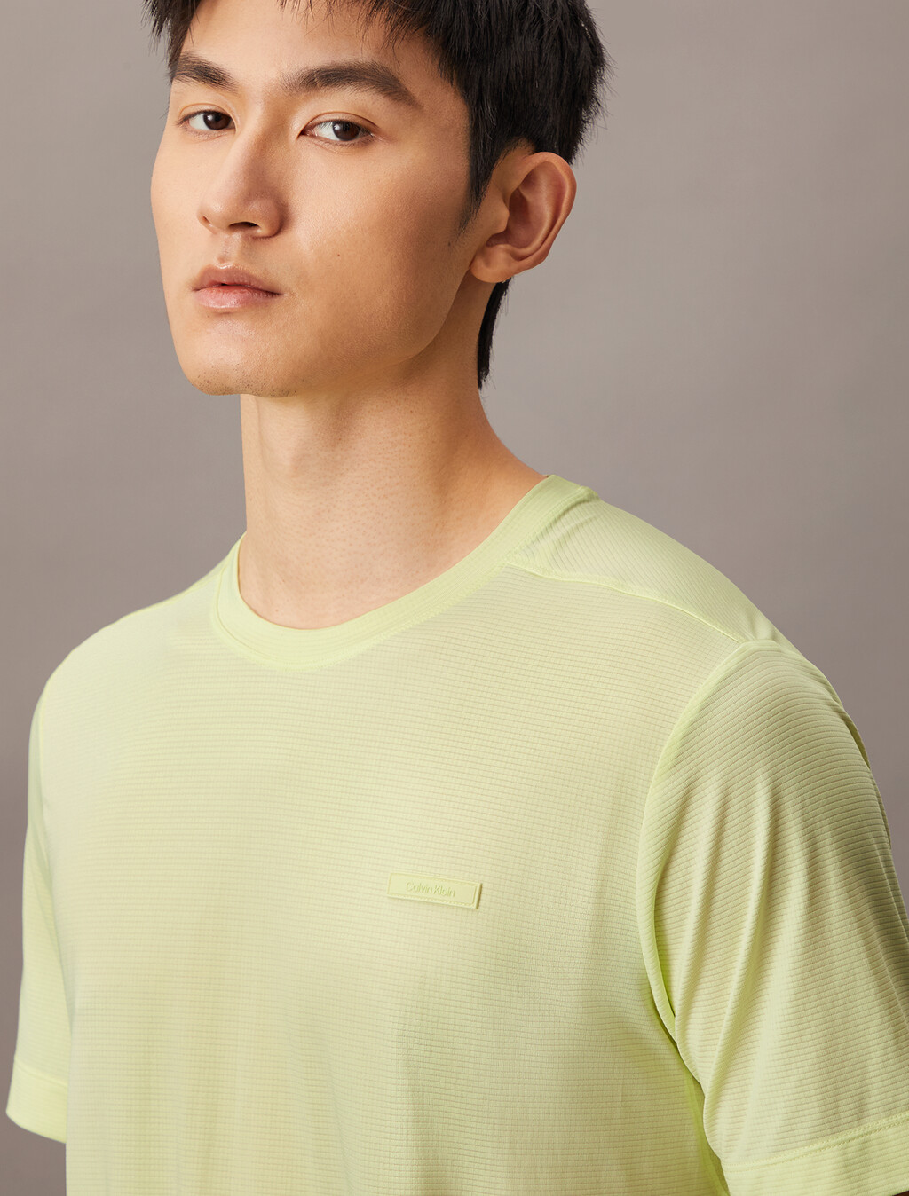 Essentials Lightweight Tee, Lime Cream, hi-res