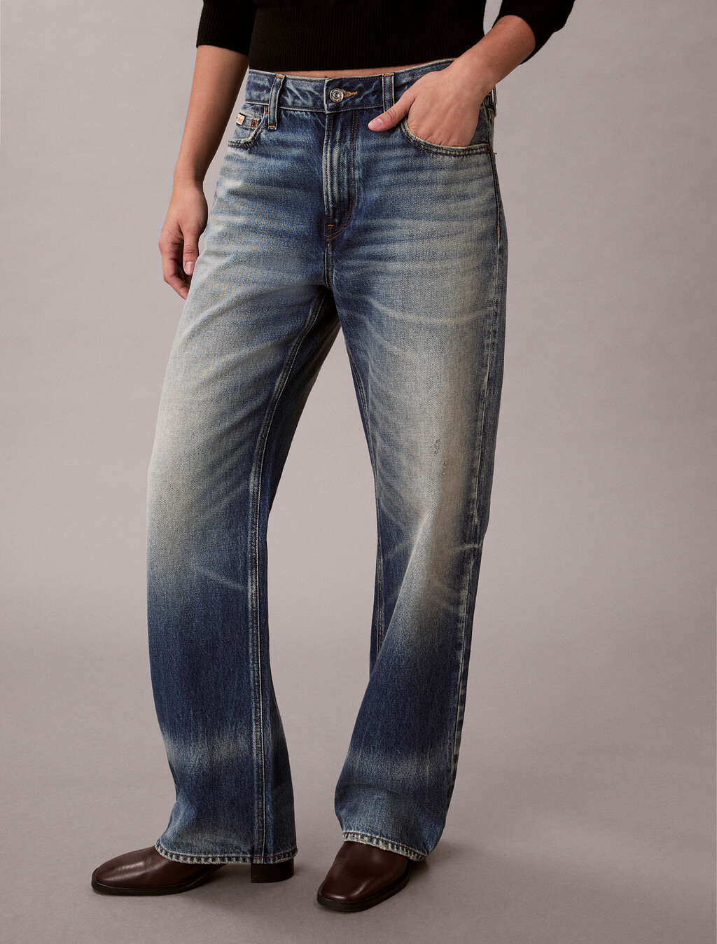 Signature 90s Straight Jeans, TINTED ESSEX, hi-res