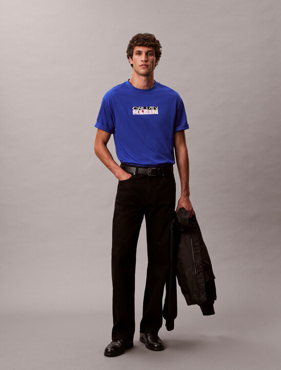 Block Logo Graphic Relaxed T-Shirt