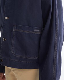 KHAKIS RELAXED DENIM JACKET, ATLANTIC RINSE, hi-res
