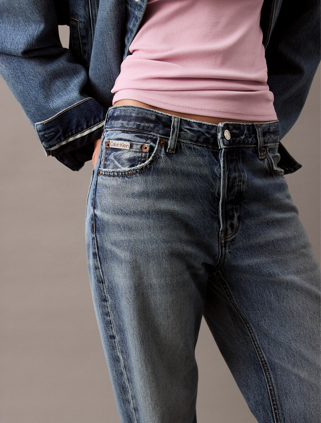 Signature 90s Straight Jeans, GOLD DUST, hi-res