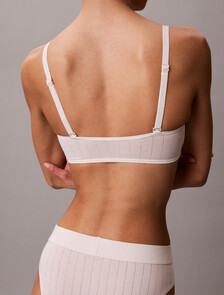 Bandeau Bralette - Heritage Classic Cotton, Tofu, hi-res