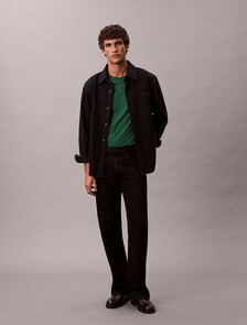 Solid Liquid Touch Crewneck Tee, Miami Green, hi-res