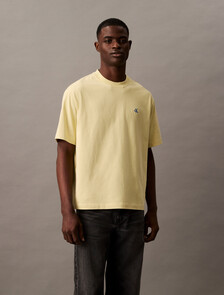 Calvin Logo Crew Neck Tee, Nile, hi-res