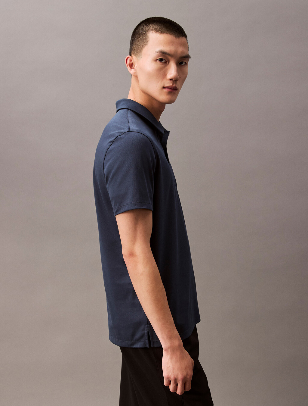 Performance Stretch Polo, Dark Sapphire, hi-res