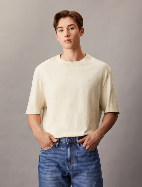 Washed Puff Print Tee