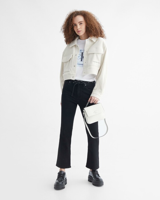 Minimal Monogram Boxy Bag